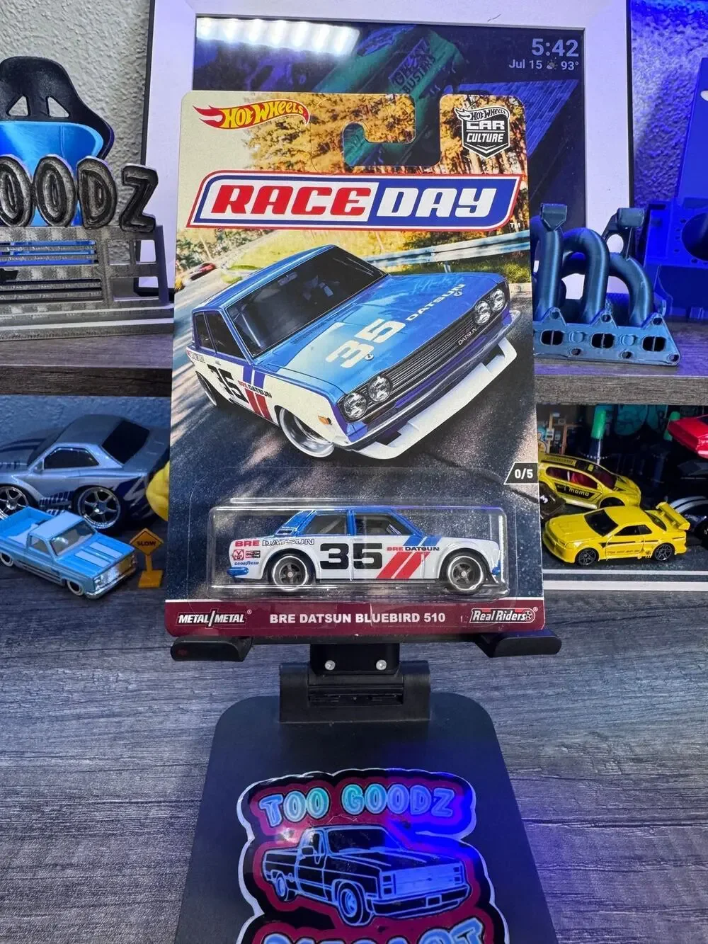 Hot Wheels Car culture Race Day BRE Datsun Bluebird 510